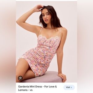 For love and lemons and victoria secret gardenia dress
